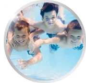 Alpha Pool and Spa Repair Service kids in pool